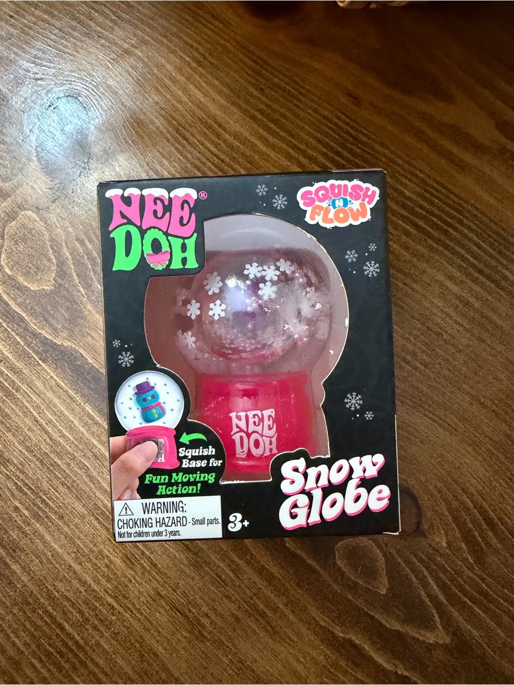 Needoh Pink snow globe - Picture 1 of 3